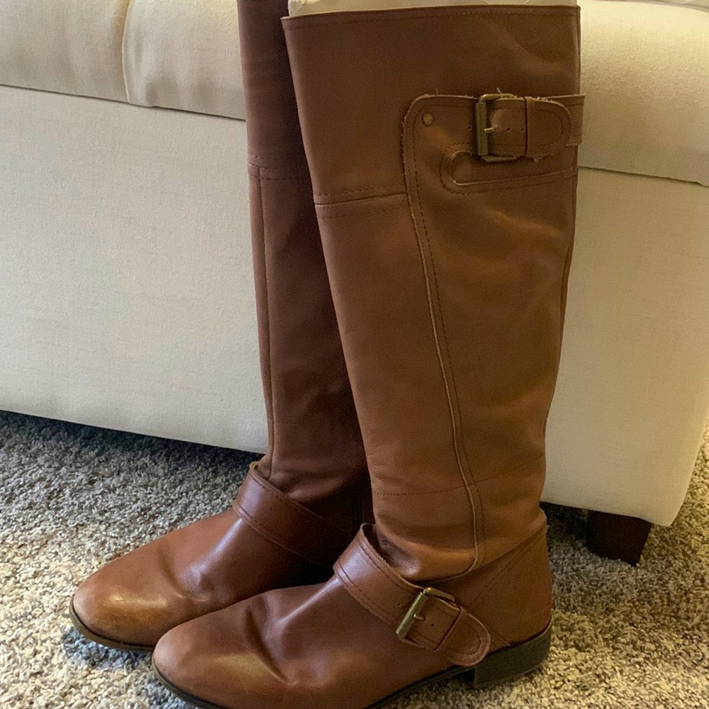 Nine West Vintage America brown leather boots